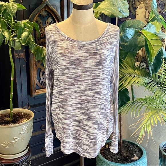 Stitchfix Marled dolman sweater top - Picture 3 of 15